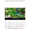 Scolaire calendrier mural couleurs marche 2025 marquage quadri