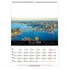 Scolaire calendrier mural megalopolis 2025 marquage quadri