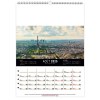 Scolaire calendrier mural megalopolis 2025 marquage quadri