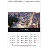Scolaire calendrier mural megalopolis 2025 marquage quadri