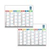 Sous-main smp mesure 2025 - 297x210mm quadri recto verso plastifie encapsule