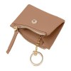 Porte-monnaie Andrea Marron Clair