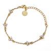 Bracelet Ambre Doré
