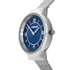 Montre Astrid Argent & Marine
