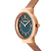 Montre Astrid Rose Doré & Vert