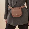 Sac banane Andrea Marron Clair
