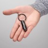 Porte-clefs Bold Stripe Noir