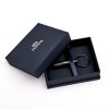 Porte-clefs Bold Stripe Noir