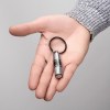 Porte-clefs Bold Stripe Chrome & Gun