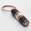 Porte-clefs Bold Stripe Gun & Rose Doré