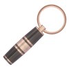 Porte-clefs Bold Stripe Gun & Rose Doré
