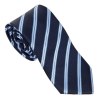 Cravate Soie Prestige Marine