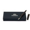 Stylo plume Bold Stripe Noir