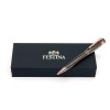 Stylo bille Bold Stripe Gun & Rose Doré