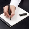 Stylo roller Bold Stripe Noir
