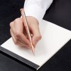 Stylo bille Mademoiselle Diamond Rose Doré