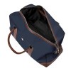 Sac de voyage Button Marine & Marron