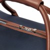 Sac de voyage Button Marine & Marron