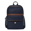 Sac à dos Button Marine & Marron