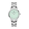 Montre Iconic Link Argent&Pastel-Vert D28