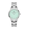 Montre Iconic Link Argent&Pastel-Vert D32