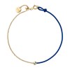 ICE-Jewellery-Diamond bracelet-Half chain-Bleu Foncé