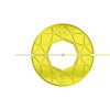 ICE-Jewellery-Diamond bracelet-Half chain-Jaune