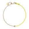 ICE-Jewellery-Diamond bracelet-Half chain-Jaune