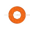 ICE-Jewellery-Diamond bracelet-Half chain-Orange