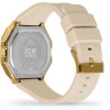 ICE digit retro-Metal Doré mirror-Almond skin-Petite