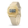 ICE digit retro-Metal Doré mirror-Almond skin-Petite
