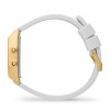 ICE digit retro-Metal Doré mirror-Blanc -Petite