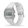 ICE digit retro-Metal Argent mirror-Blanc -Petite