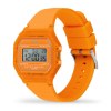 ICE digit retro-Neon orange-Clear-Petite