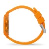 ICE digit retro-Neon orange-Clear-Petite