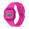 ICE digit retro-Neon Rose-Clear-Petite