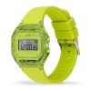 ICE digit retro-Vert lime-Clear-Petite