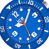 Wall clock-IW-Bleu-28cm