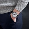 Montre dateur Sol Noir & Chrome