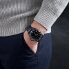 Montre dateur Sol Marine & Noir