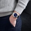 Montre dateur Astrum Chrome/Marine
