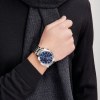 Montre dateur Astrum Chrome/Marine
