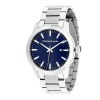 Montre dateur Astrum Chrome/Marine
