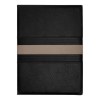 Ecritoire A4 Delano Taupe & Noir