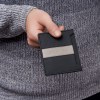 Porte-cartes Delano Taupe & Noir