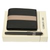 Parure CERRUTI 1881 (stylo roller & portefeuille)