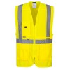 GILET EXECUTIVE HTE VISIBILITÉ AVEC POCHE POUR TABLETTE