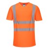T-SHIRT COL V EMP LATÉRAUX MAILLE AÉRÉE