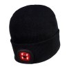 Bonnet Beanie double LED rechargeable