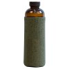 Bouteille verre 600mL et housse liège - ECOB